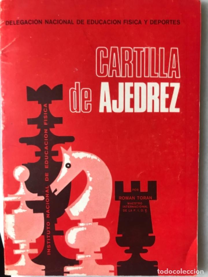 Libros: Libro Cartilla de ajedrez Madrid 1971 - Foto 1