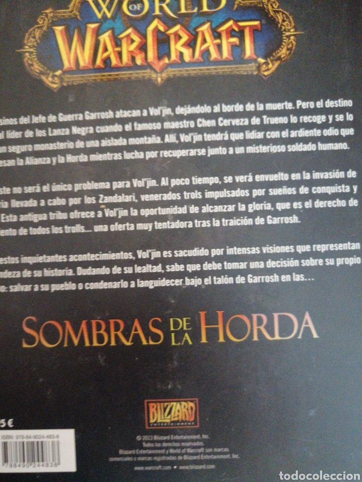 Libros: VOLJIN Sombras de la horda - Foto 2