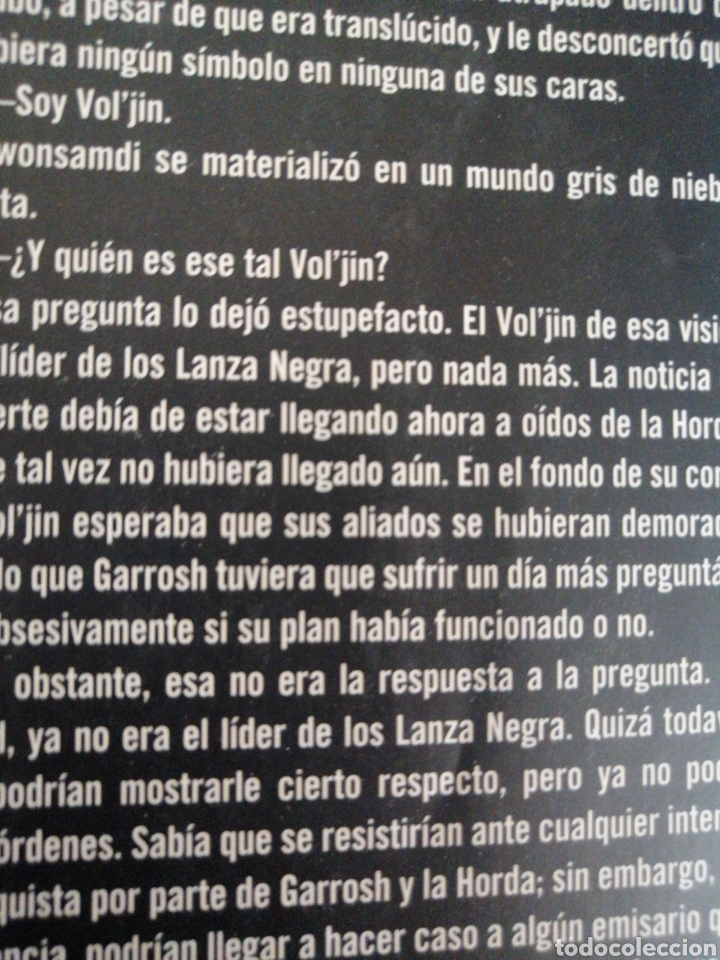 Libros: VOLJIN Sombras de la horda - Foto 3