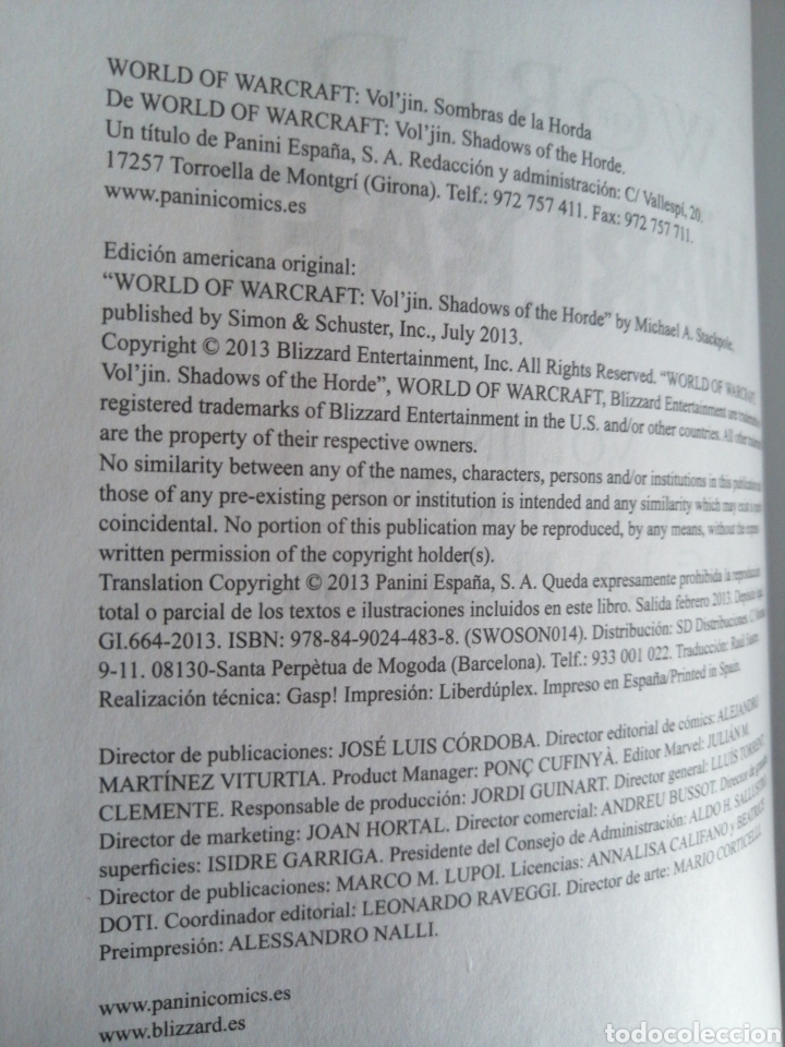 Libros: VOLJIN Sombras de la horda - Foto 5