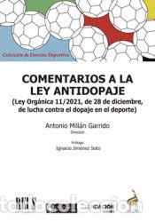 Livros: Comentarios a la ley antidopaje - Terol G&oacute;mez, Ram&oacute;n; Medina Morales, Diego; de Vicente Mart&iacute;nez,
