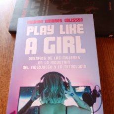 Libros: MARINA AMORES PLAY LIKE A GIRL LIBROS CUPULA JUNIO 2023 DIVULGACIÓN
