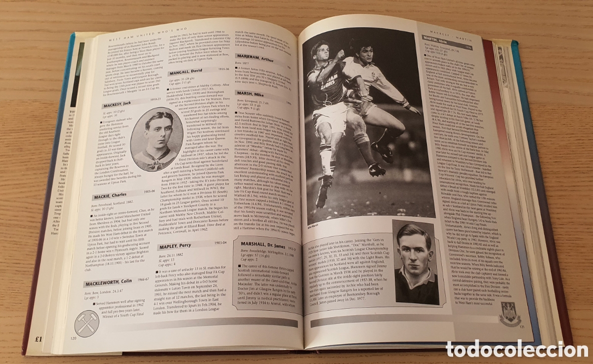 Libros: Whos Who historia West Ham - Foto 6