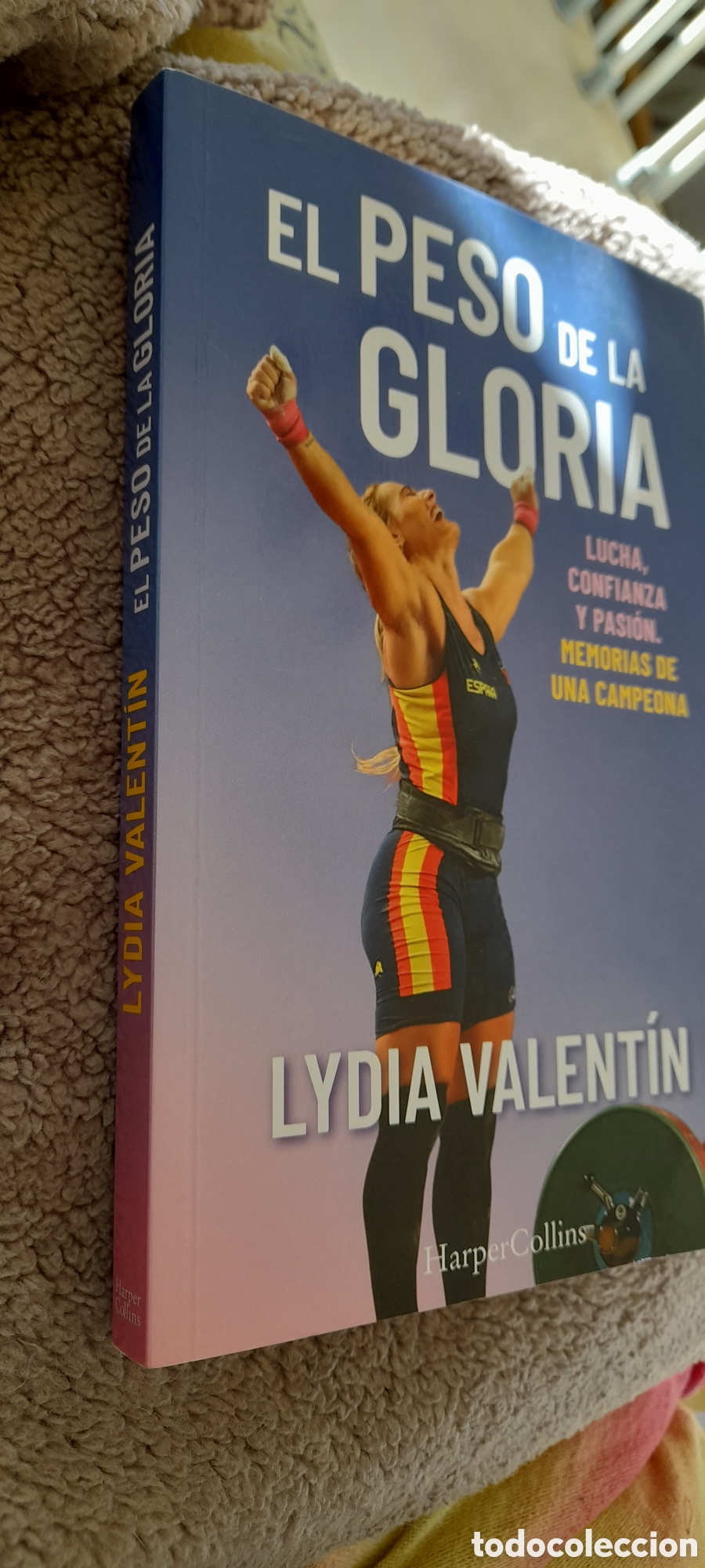 Libros: El peso de la gloria. Lidia Valent&iacute;n - Foto 3