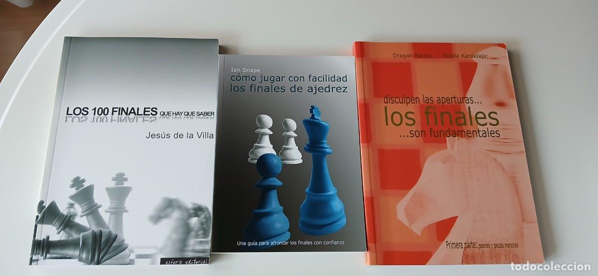 Libros: AJEDREZ - FINALES (Lote de 3 libros) &iexcl;&iexcl;&iexcl;NUEVOS!!! - Foto 1