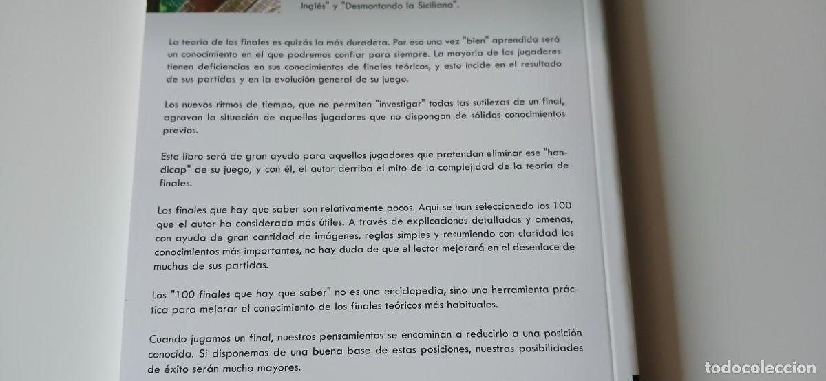 Libros: AJEDREZ - FINALES (Lote de 3 libros) &iexcl;&iexcl;&iexcl;NUEVOS!!! - Foto 5