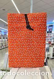 Libros: Funda de libro. Hojitas naranja - Foto 1