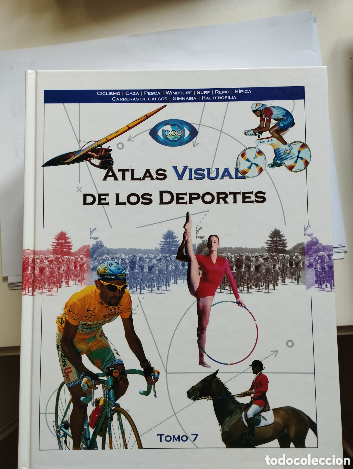 Libros: Atlas Visual de los deportes 9 tomos - Foto 2