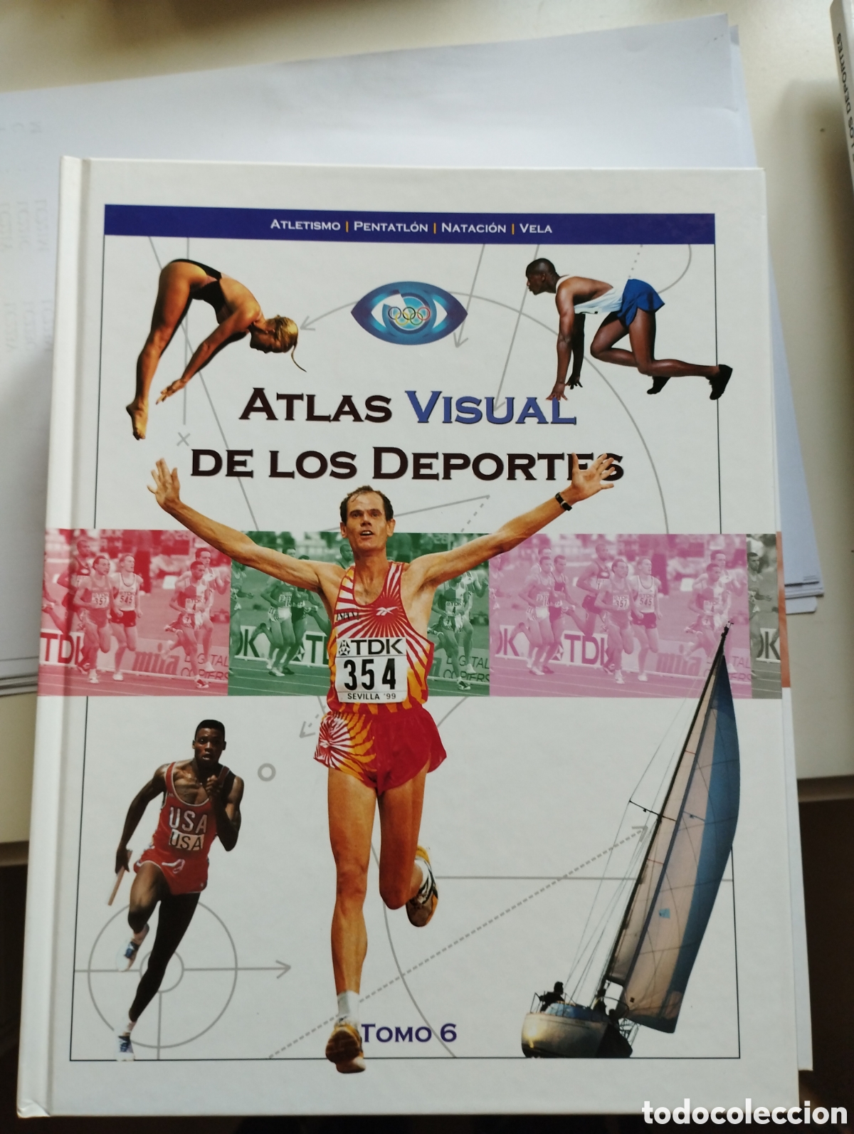 Libros: Atlas Visual de los deportes 9 tomos - Foto 3