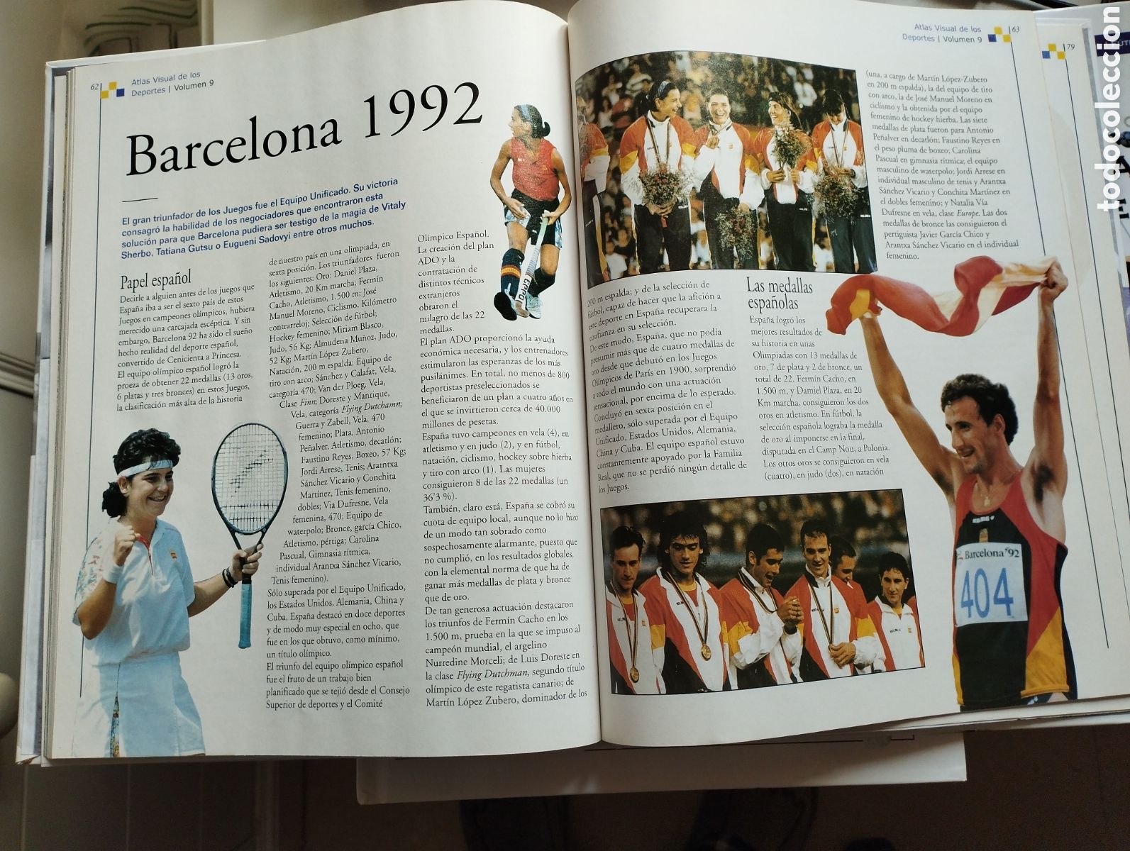 Libros: Atlas Visual de los deportes 9 tomos - Foto 6
