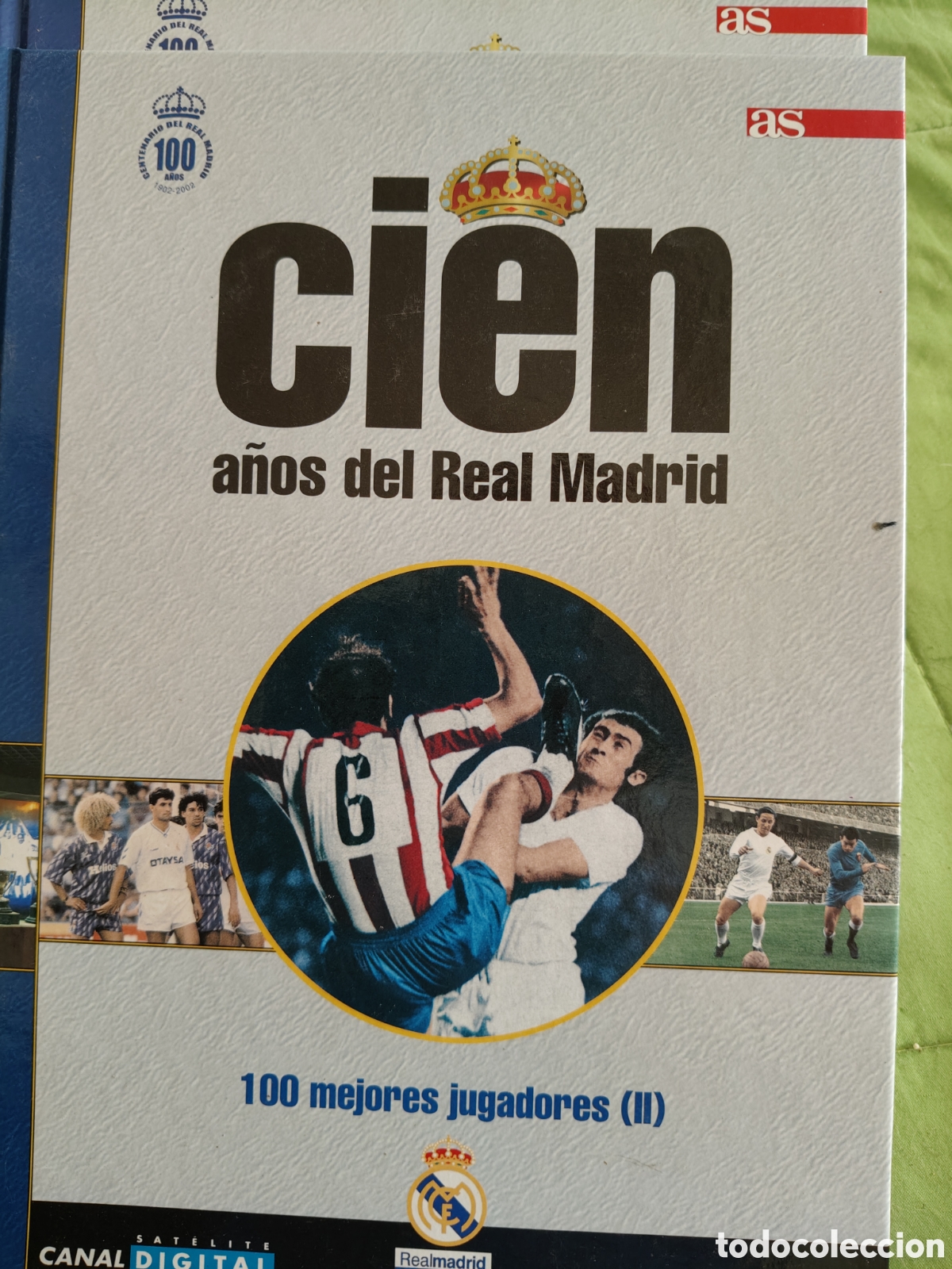 Libros: IMPECABLE! Colecci&oacute;n completa 16 tomos Centenario Real Madrid - Foto 4
