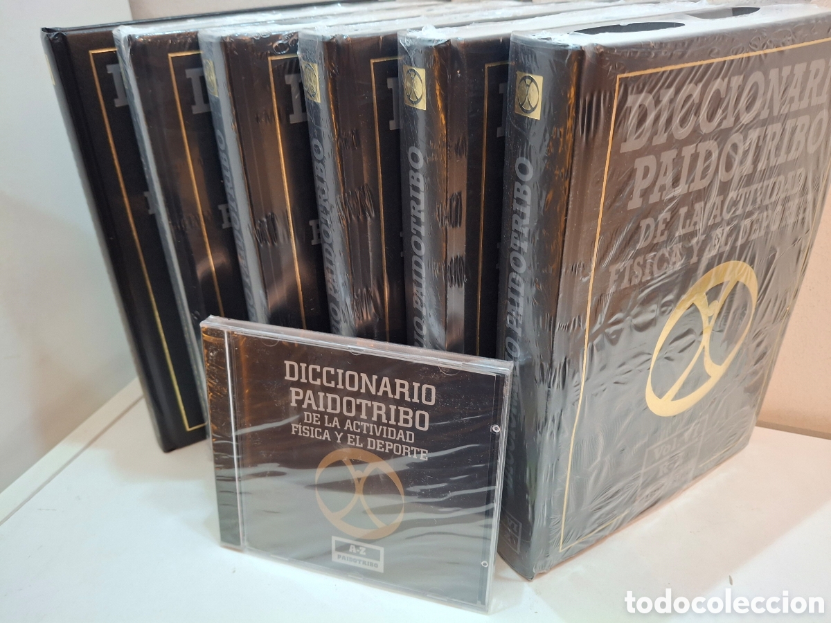 Libros: DICCIONARIO PAIDOTRIBO DE LA ACTIVIDAD FISICA Y EL DEPORTE, 6 VOLUMENES + CD, PAIDOTRIBO, 1999