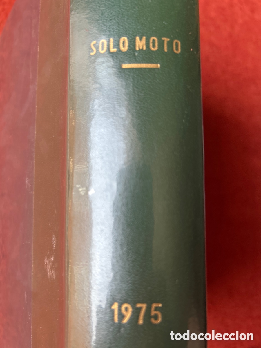 Libros: SOLO MOTO 1975 revistas 1 a 18 encuadernado