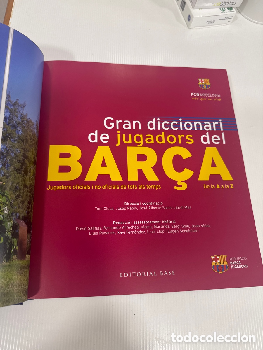 Libros: Gran diccionari de jugadors del Bar&ccedil;a - Foto 2