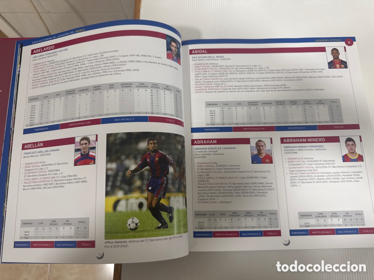 Libros: Gran diccionari de jugadors del Bar&ccedil;a - Foto 5