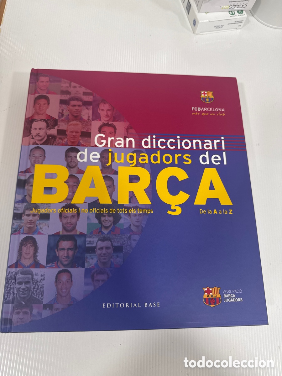 Libros: Gran diccionari de jugadors del Bar&ccedil;a
