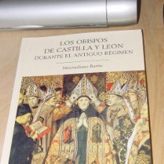 Libros: LOS OBISPOS DE CASTILLA Y LEON DURANTE EL ANTIGUO REGIMEN