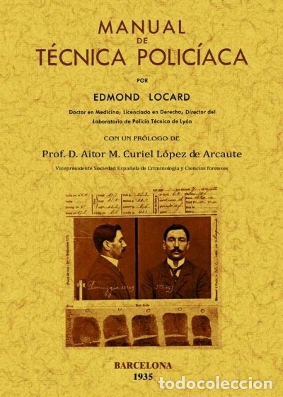 B&uuml;cher: Manual de t&eacute;cnica polic&iacute;aca - Locard, Edmond