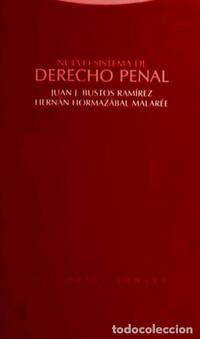 Libri: Nuevo sistema de derecho penal Editorial Trotta, S.A.