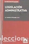 Libros: Legislaci&oacute;n administrativa - VV.AA. - Foto 1