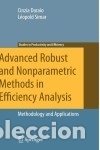 Libros: Advanced Robust and Nonparametric Methods in Efficiency Analysis - Daraio, Cinzia; Simar, L&eacute;opold - Foto 1