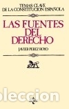 Libri: Las fuentes del Derecho - Javier P&eacute;rez Royo