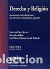 Libros: Derecho y religi&oacute;n : lecciones introductorias de derecho eclesi&aacute;stico espa&ntilde;ol Editorial Comares