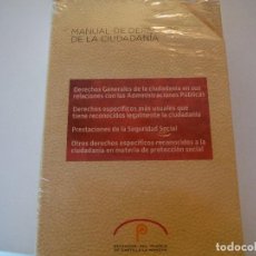 Libros: MANUAL DE DERECHOS DE LA CIUDADANIA DEFENSOR DEL PUEBLO CASTILLA LA MANCHA. Lote 142038498