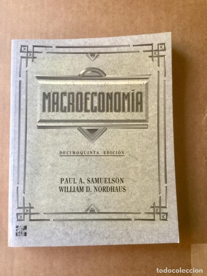Libros: Macroeconomia. (15&ordf; edici&oacute;n). ParailaA. Samuelson. McGrawHill. NUEVO - Foto 1