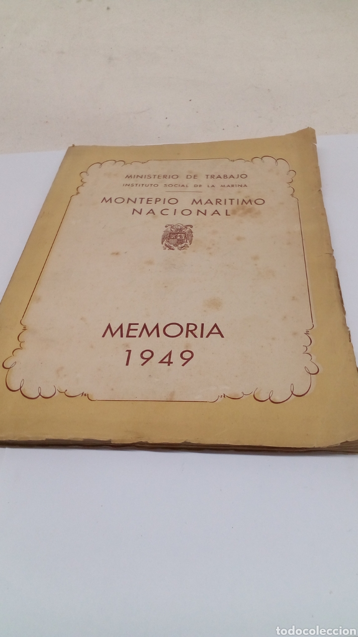 Libros: Libro Montepio maritimo Nacional 1949 - Foto 3