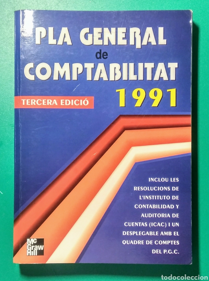 Libros: Pla General de Comptabilitat 1991. Nuevo. - Foto 1