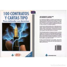 Libros: GUÍA PRACTICA 100 CONTRATOS Y CARTAS TIPOS - ESCRITA POR LA UNIÓN DE CONSUMIDORES. USADO
