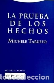 Livres: La prueba de los hechos - Taruffo, Michele