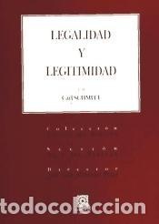Livres: LEGALIDAD Y LEGITIMIDAD.