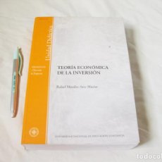 Libros: TEORÍA ECONÓMICA DE LA INVERSIÓN. RAFAEL MORALES - ARCE MACÍAS - INCLUYE CD - 2004. Lote 205340800
