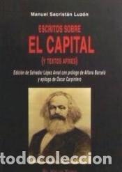 Libri: ESCRITOS SOBRE EL CAPITAL - Manuel Sacrist&aacute;n