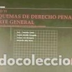 Libros: TOMO VI ESQUEMAS DE DERECHO PENAL PARTE GENERAL - JOSÉ LUIS GONZÁLEZ CUSSAC; ÁNGELA MATALLÍN. Lote 309301048