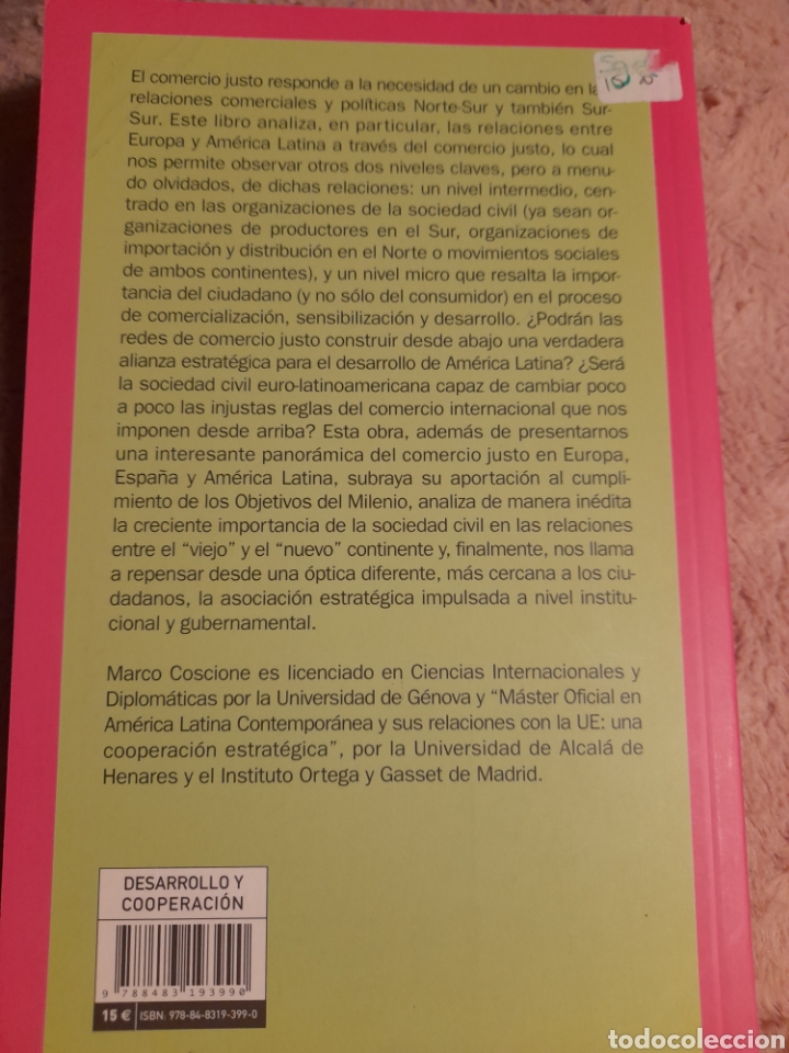 Libros: El comercio justo. Marco Coscione - Foto 2