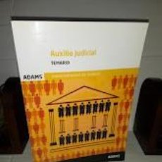Libros: AUXILIO JUDICIAL TEMARIO CENTRO DE ESTUDIOS ADAMS 2015 EDICIONES VALBUENA - ISBN 9788490842218. Lote 322806588