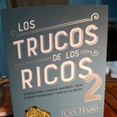 Libros: LOS TRUCOS DE LOS RICOS 2 PARTE 92 TRUCOS JUAN HARO.. Lote 332353343
