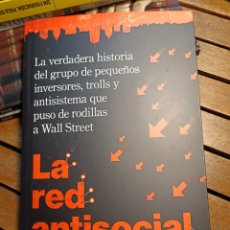 Libros: LA RED ANTISOCIAL BEN MEZRICH NOVEDAD MARZO 2022. Lote 335025183