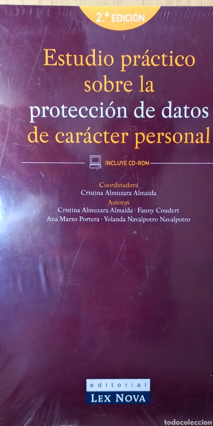 Libros: PROTECCI&Oacute;N DE DATOS DE CAR&Aacute;CTER PERSONAL. PRECINTADO - Foto 1