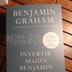Libros: INVERTIR SEGÚN BENJAMIN GRAHAM BENJAMIN GRAHAM DEUSTO. Lote 352035759