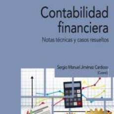 Libros: CONTABILIDAD FINANCIERA - JIMÉNEZ CARDOSO, SERGIO M.. Lote 366449051