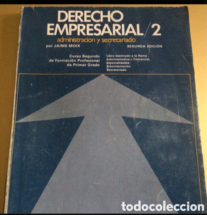 Libros: DERECHO EMPRESARIAL (2)a&ntilde;o 1977 (LIBRO) - Foto 1