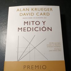 Libros: MITO Y MEDICIÓN UN ANÁLISIS DE LOS EFECTOS DEL SALARIO MÍNIMO DAVID CARD ALAN KRUEGER 2022