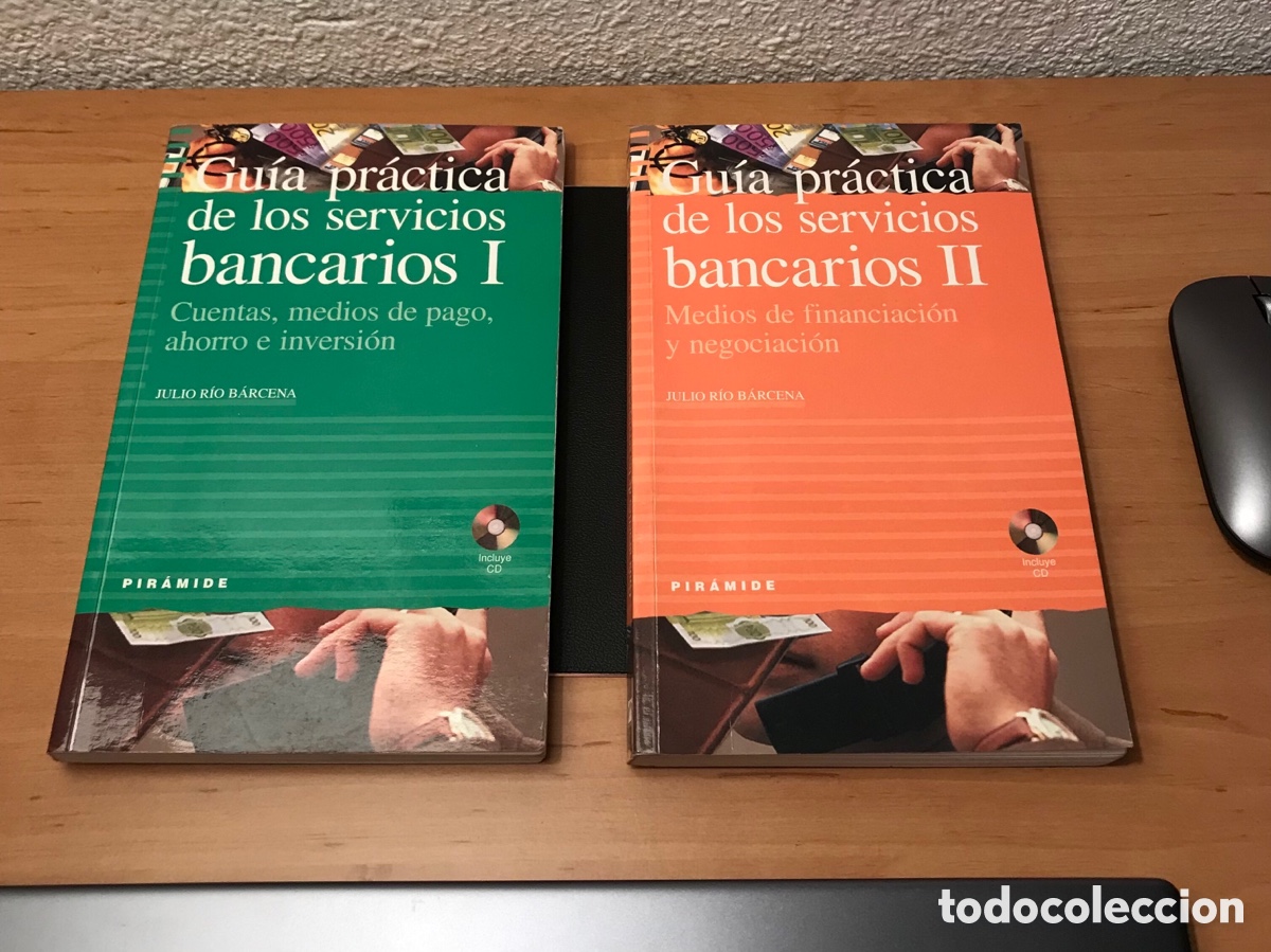 Libros: Gu&iacute;a pr&aacute;ctica de los servicios bancarios I y II. - Foto 1