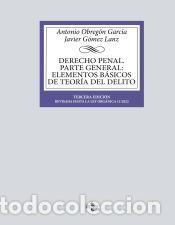 books: Derecho Penal. Parte general - G&oacute;mez Lanz, Javier; Obreg&oacute;n Garc&iacute;a, Antonio