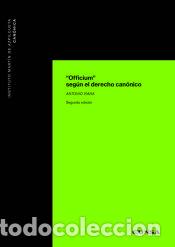 books: Officium seg&uacute;n el derecho can&oacute;nico - Viana Tom&eacute;, Antonio