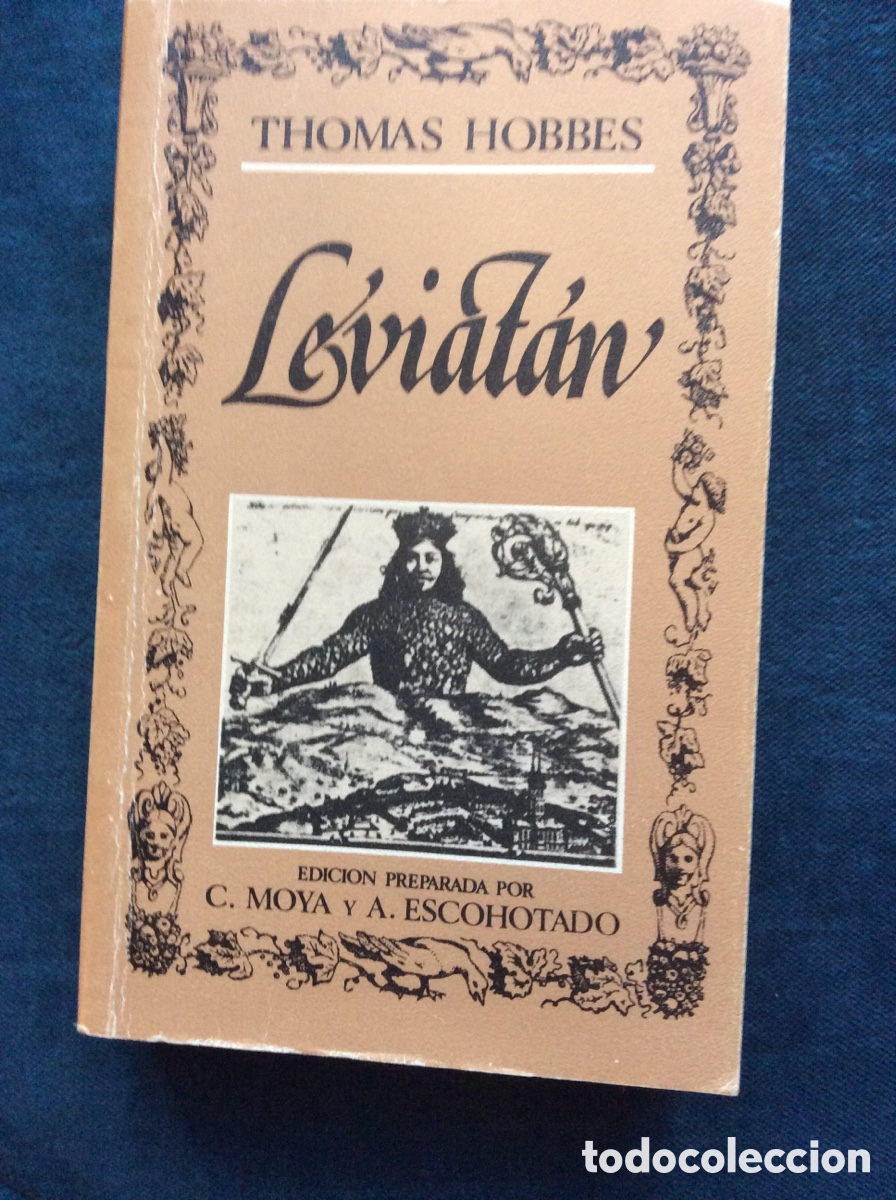 Libros: LEVIATAN. THOMAS HOBBES. - Foto 1